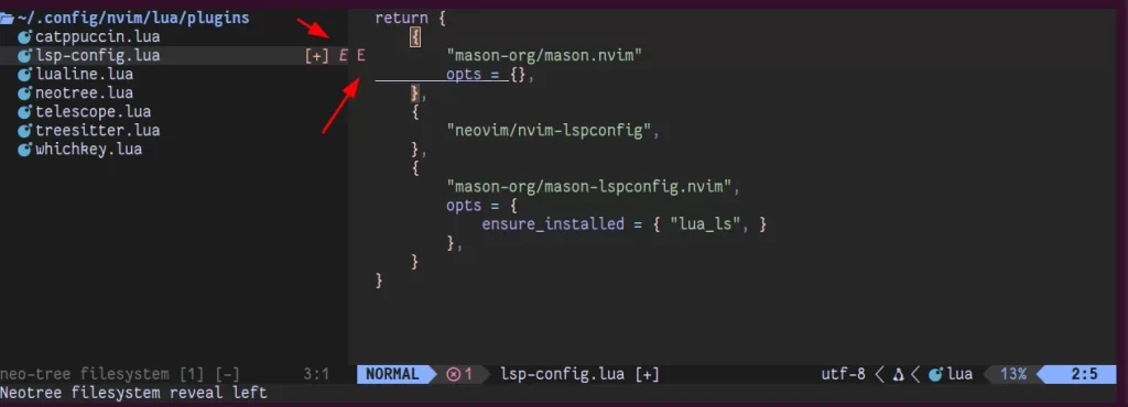 Neovim LSP Primeiro Teste
